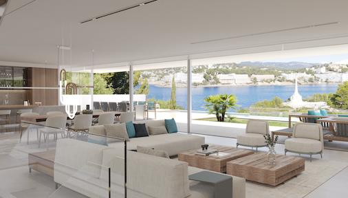 New build frontline villa with contemporary design – Santa Ponsa