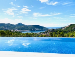 Unique property with amzing panoramic views – Puerto Andratx