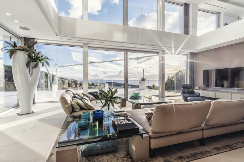 Exclusive villa in a fantastic location with sea and panoramic views in Costa den Blanes