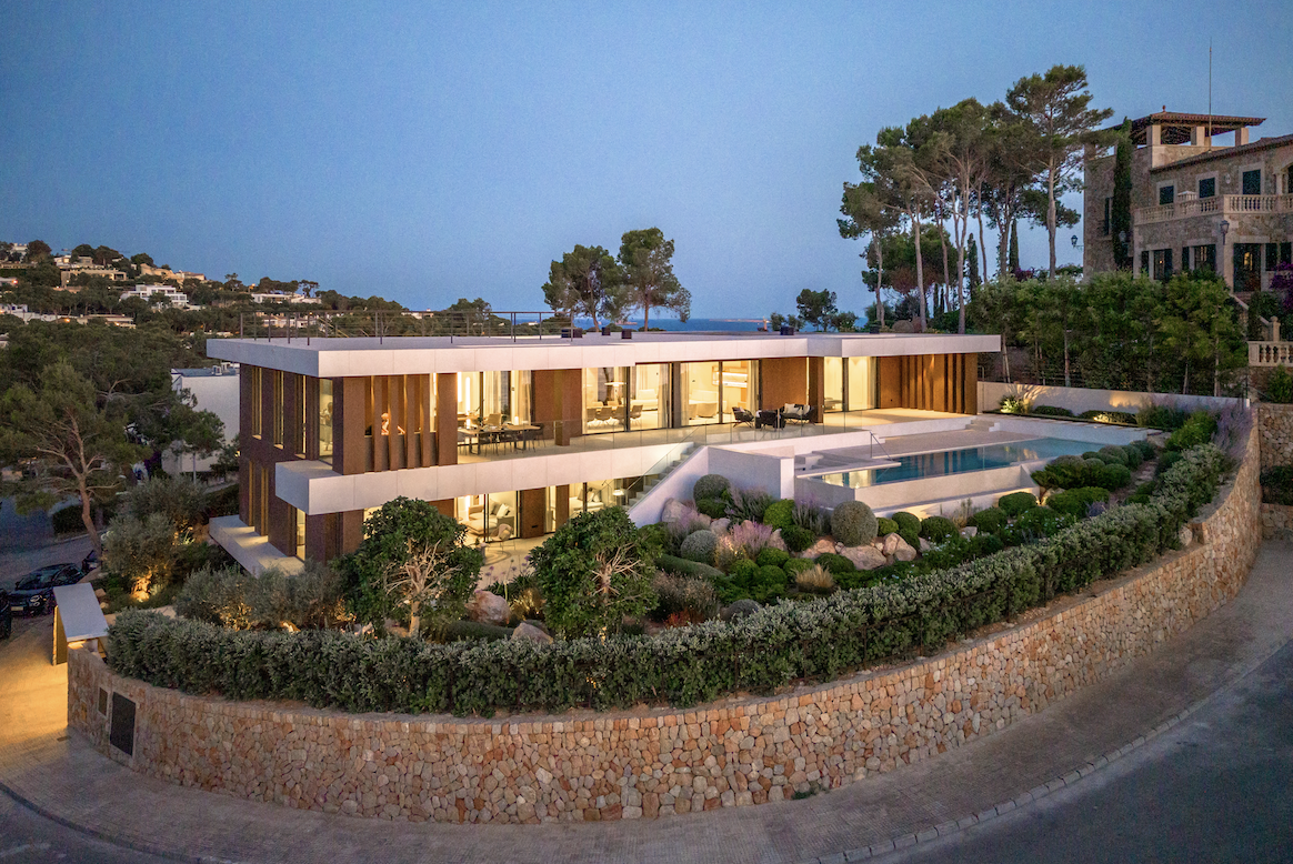 Luxuriöse Neubauvilla mit Traummeerblick in Santa Ponsa