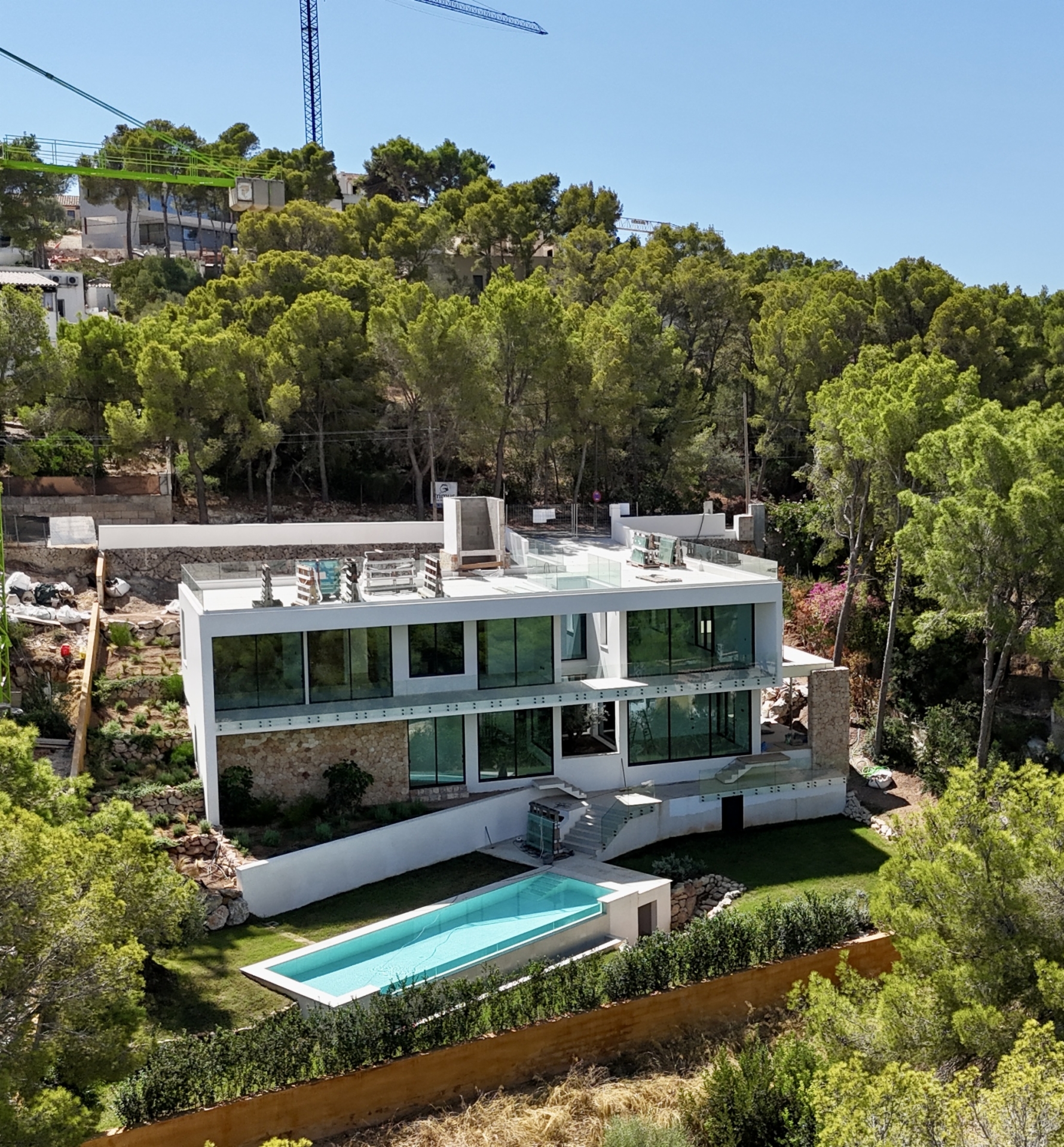 Brand new Villa with mountain views in Santa Ponsa