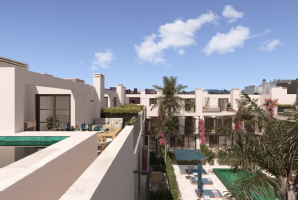 New build townhouse in Portixol