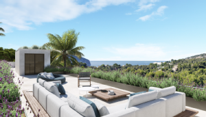 New Villa with sea views in Camp de Mar