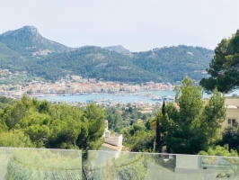 Mediterrane Villa mit einem schönen Blick auf den Hafen und die Umgebung - Puerto de Andratx
