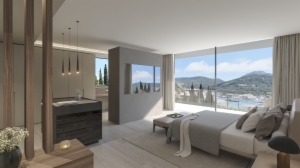 Fantastisches Grundstck mit Projekt und Lizenz in Puerto Andratx