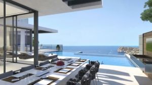 Modern newly built villa in Cala Llamp - Puerto Andratx
