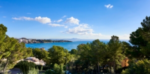 Mediterranean villa with sea views near Palma