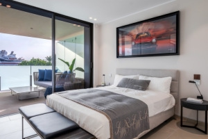 New build sea view apartment in Palma