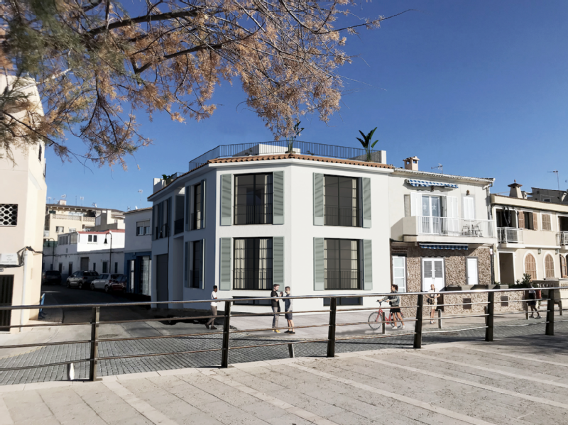 Frontline Beachhouse Project - directly by the sea in Portixol - Molinar