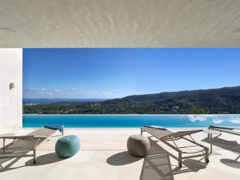 Eindrucksvolle Villa mit spektakulärem Meerblick in Son Vida - Palma de Mallorca